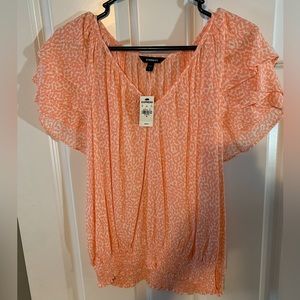 Express business casual top with tags